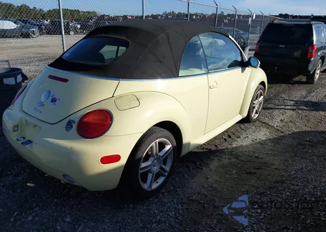 2005 Volkswagen New Beetle Gls 1.8T из США, поврежденный, VIN 3VWCD31Y05M300372